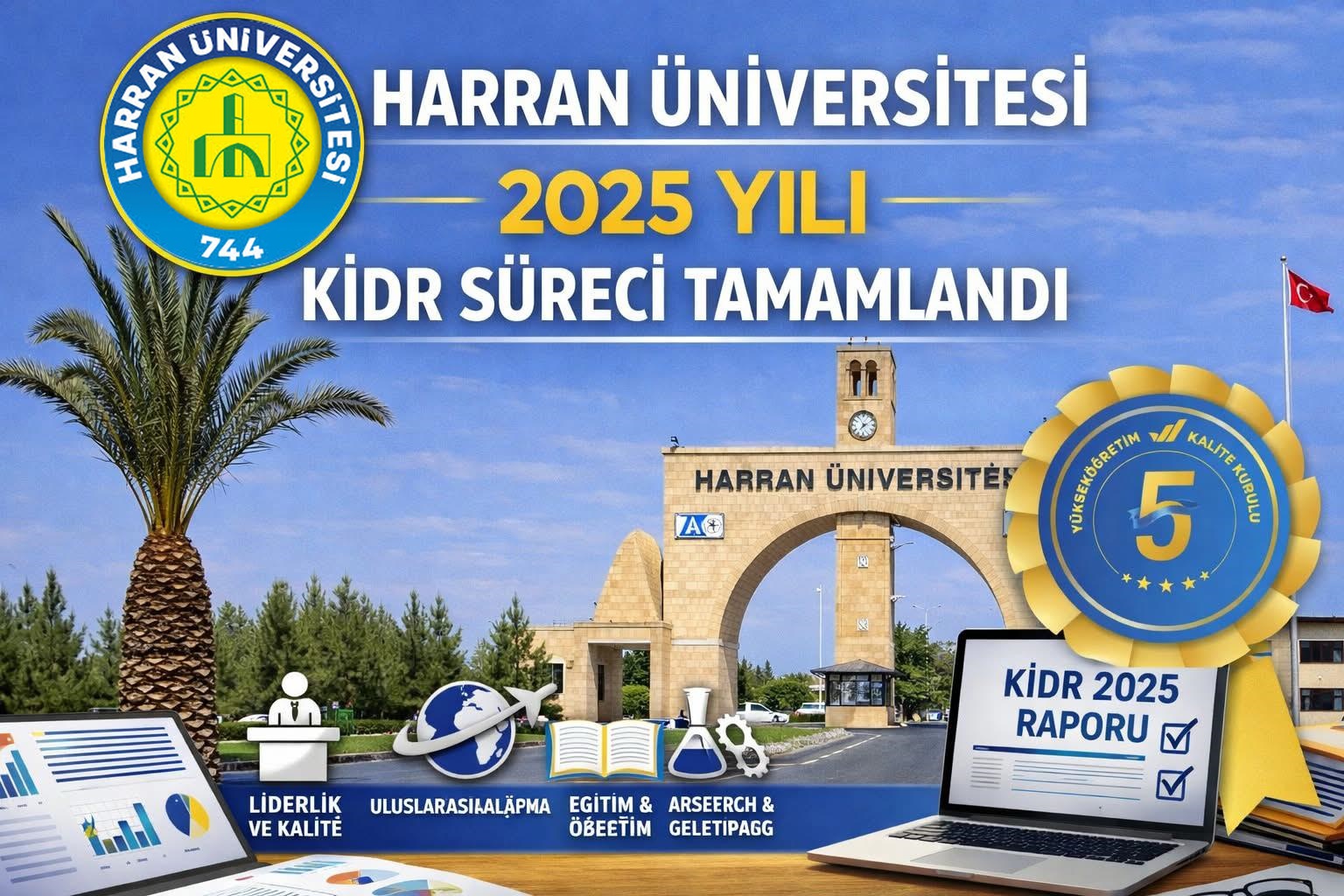 2025 YILI KURUM İÇ DEĞERLENDİRME RAPORU (KİDR) YÖKAK SİSTEMİNE BAŞARI İLE YÜKLENDİ